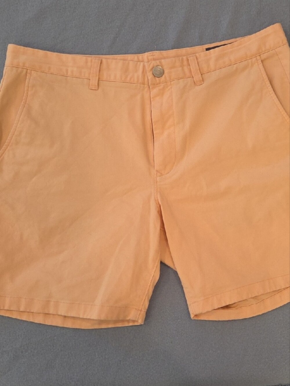 Bonobos Men's Peach Colored Flat Front Summer Chino Shorts (35/7)